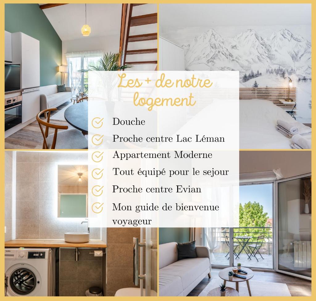 Appartement T2 Moderne Neuf Collonge photo 3