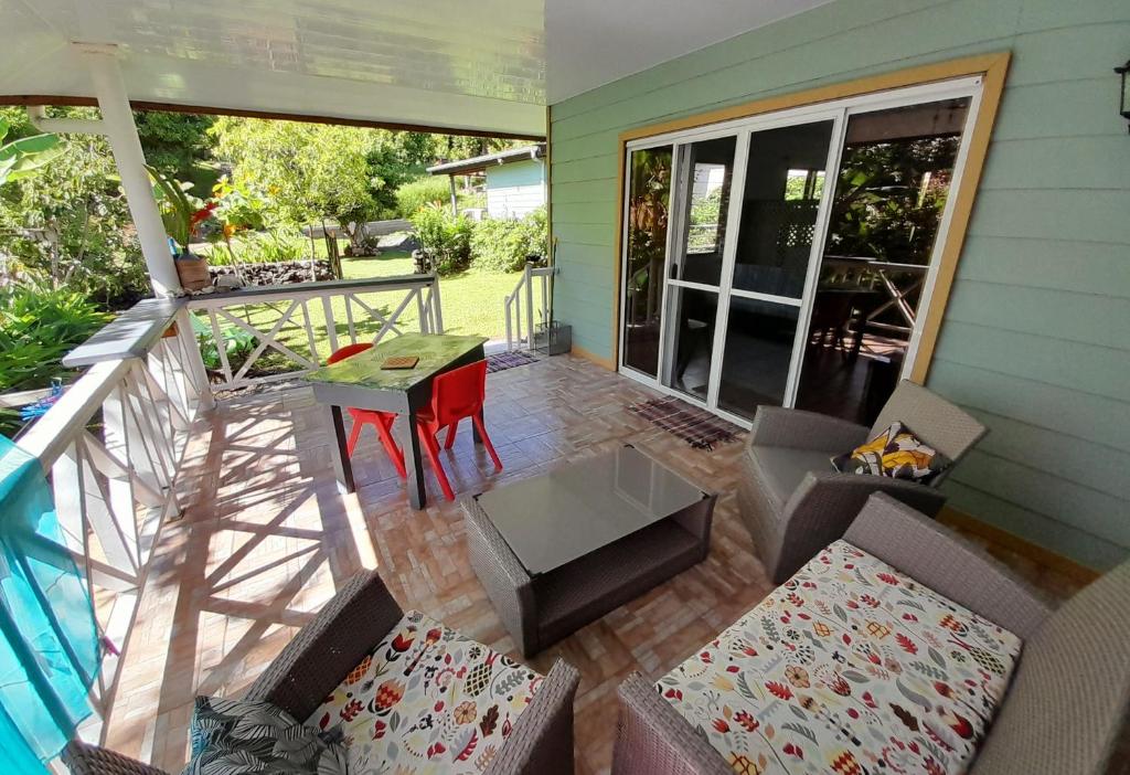 RAIATEA, Opoa, Studio du Fare Rêvé, accès mer privatif photo 1
