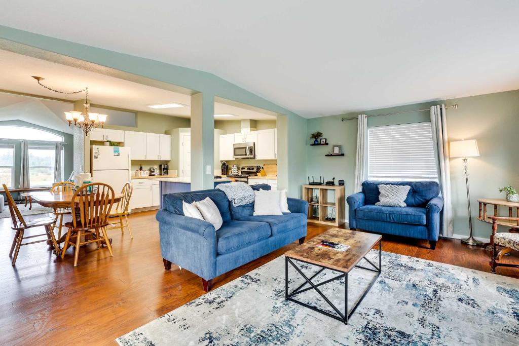 Serene Sequim Retreat with Deck Pets Welcome! photo 1