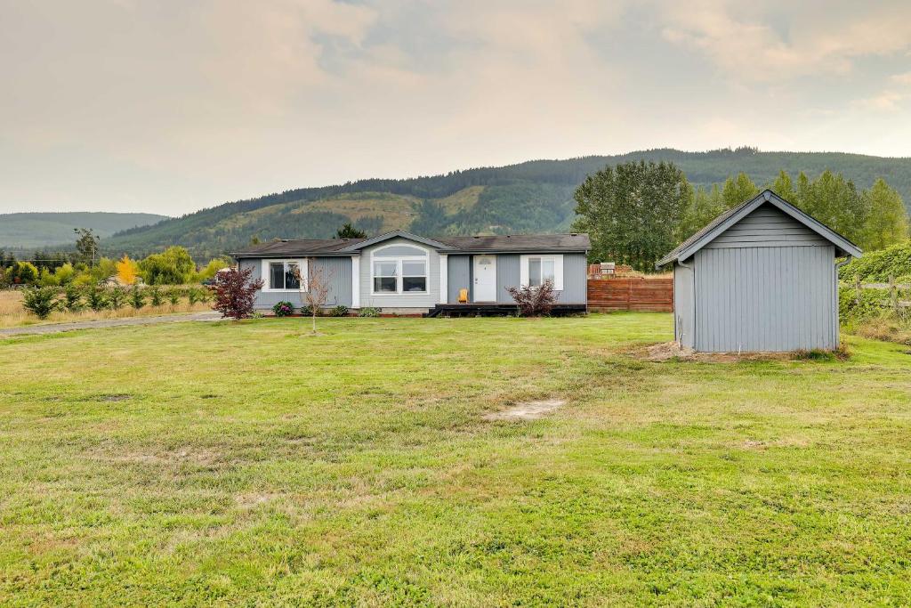 Serene Sequim Retreat with Deck Pets Welcome! photo 3