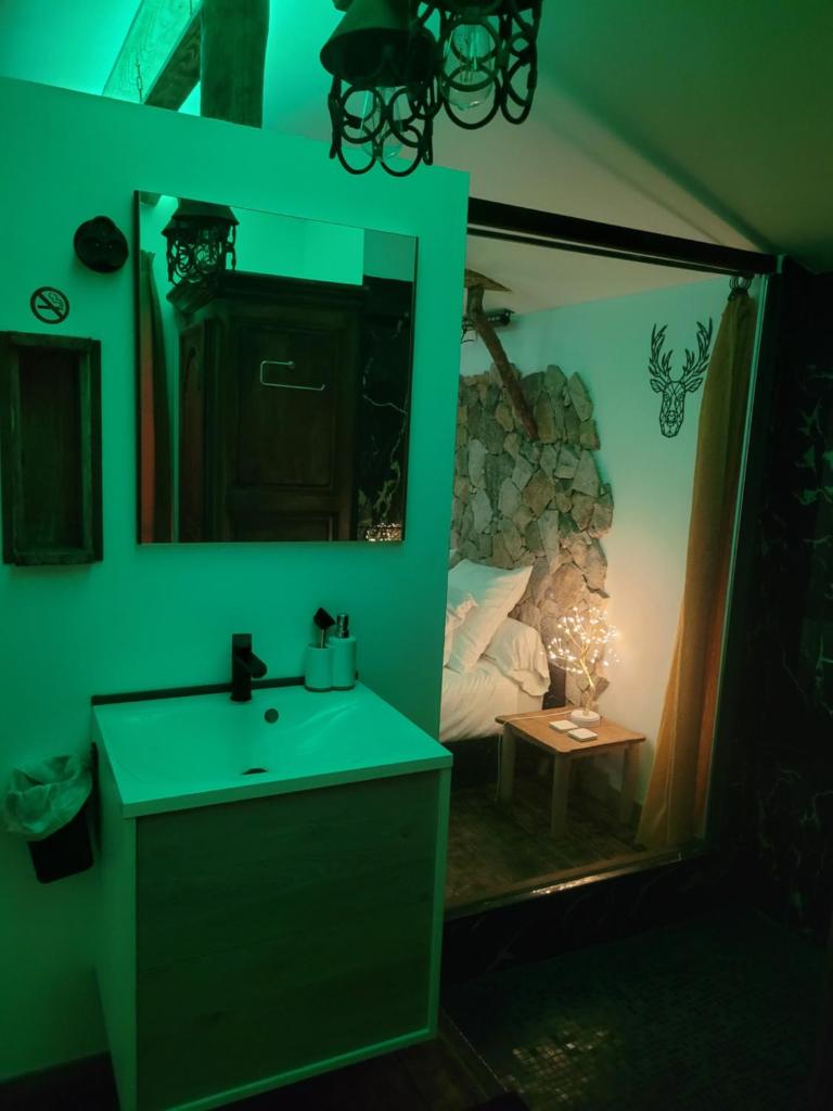 LOVE Room Danslesbois avec spa photo 4