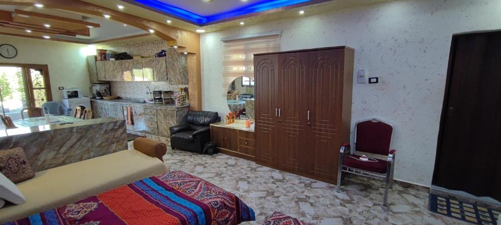 Adorable studio with farm view