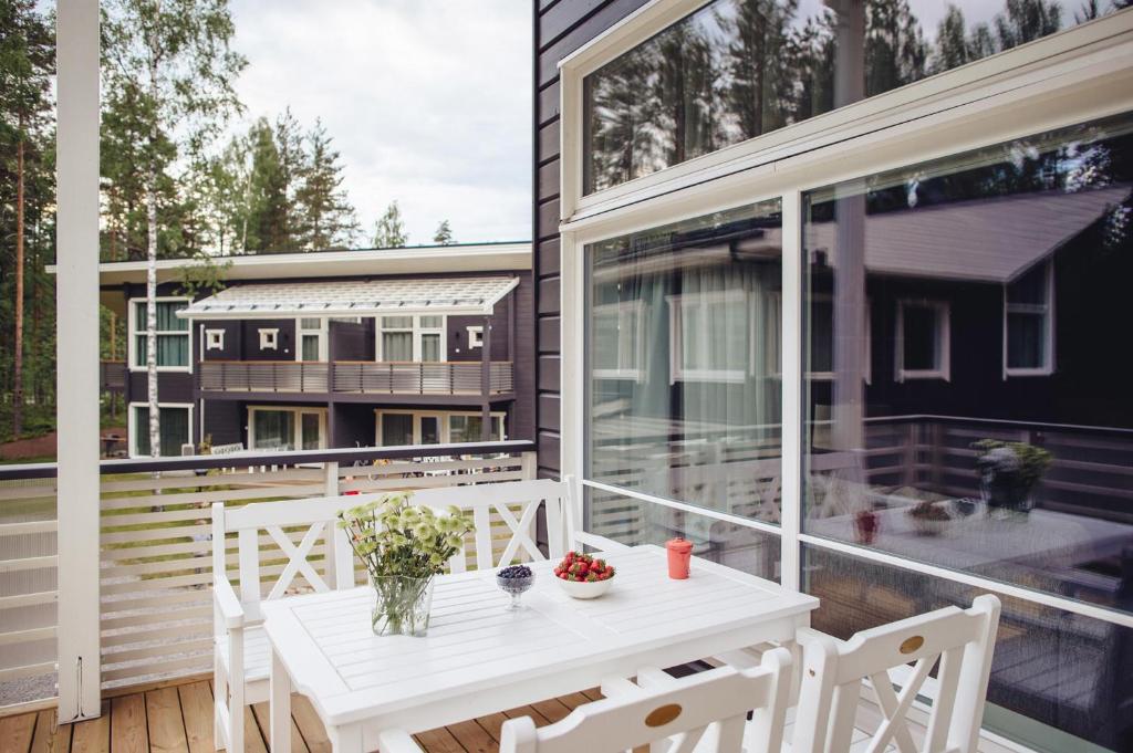 Апартаменты (Апартаменты с 1 спальней, балконом и сауной), Saimaa Life Apartments