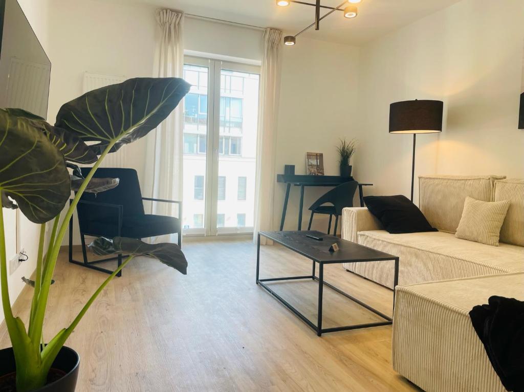 LIGHTPLACE • Design • Boxspring • Balkon • 2 Smart TV •Innenstadt Room Type - Apartment with Balcony