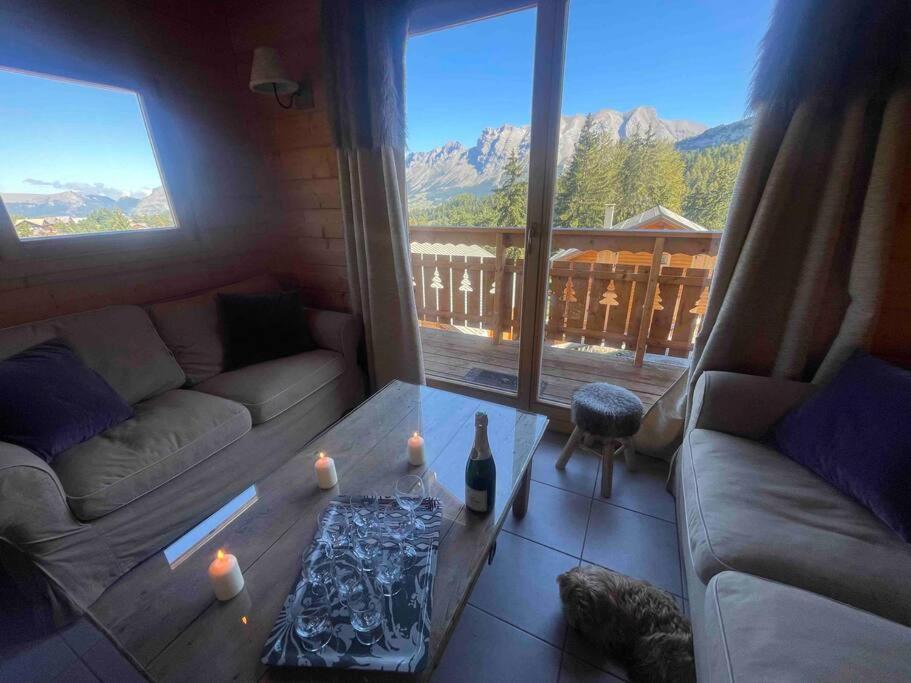La joue du loup Bord des pistes - Chalet en bois de charme pour 10 personnes photo 4