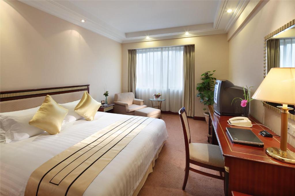 Двухместный (Двухместный номер Делюкс с 1 кроватью), Shanghai Hotel Jin Jiang