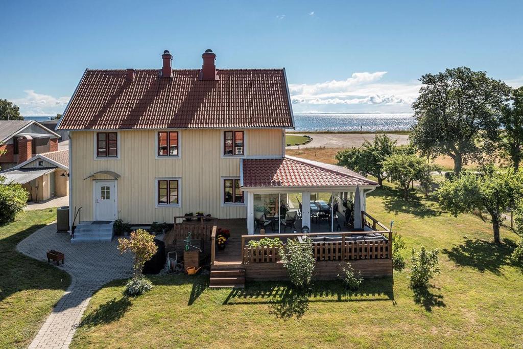 Hus nära havet