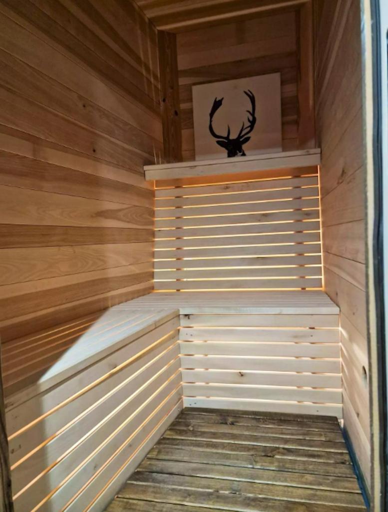 Chalet de 5 chambres avec sauna terrasse amenagee et wifi a Champagny en Vanoise a 1 km des pistes photo 4