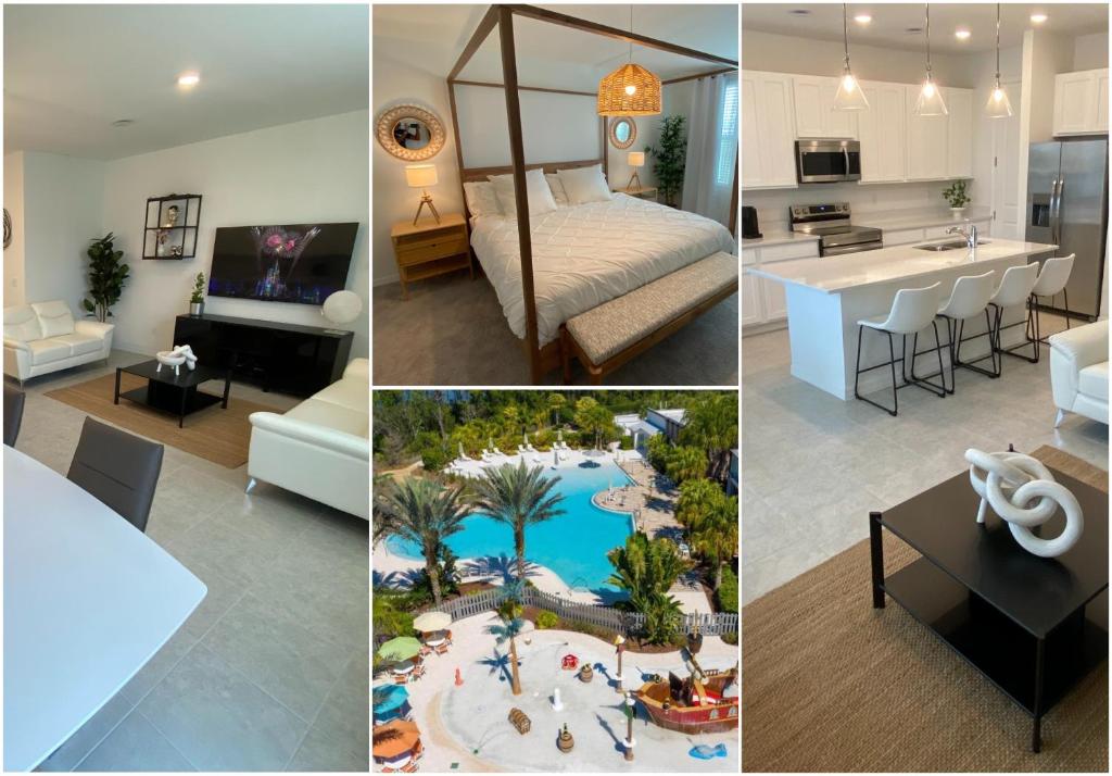 Modern and Sparkling New 3Bd Townhome, 20 Min to Disney