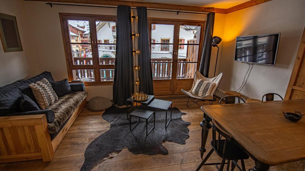 Arc 1950 Appartement skis aux pieds photo 4