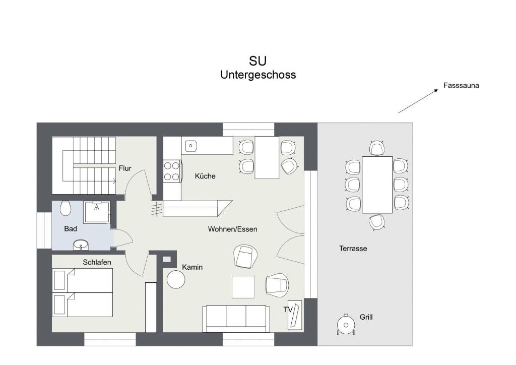 Ferienwohnung mit Sauna und Kamin - 200 Meter zum Strand - Wiesengeflüster photo 4