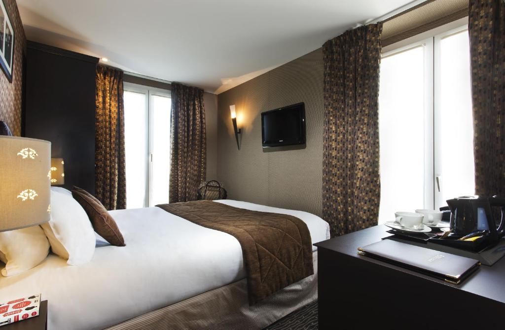 Двухместный (Улучшенный двухместный номер с 1 кроватью), Hôtel Du Prince Eugène
