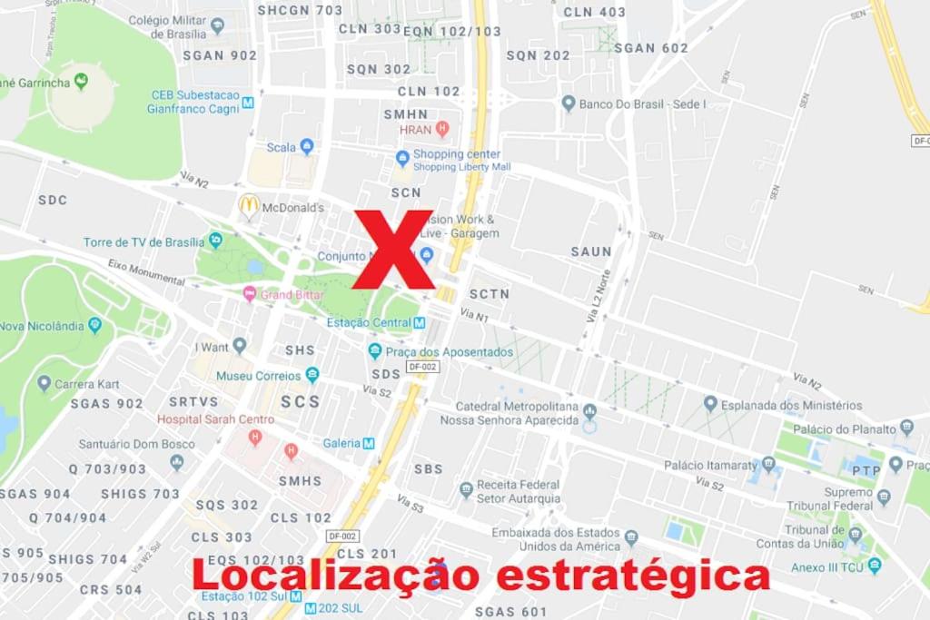 FLAT espaçoso e com amplo lazer no hotel Fusion photo 1