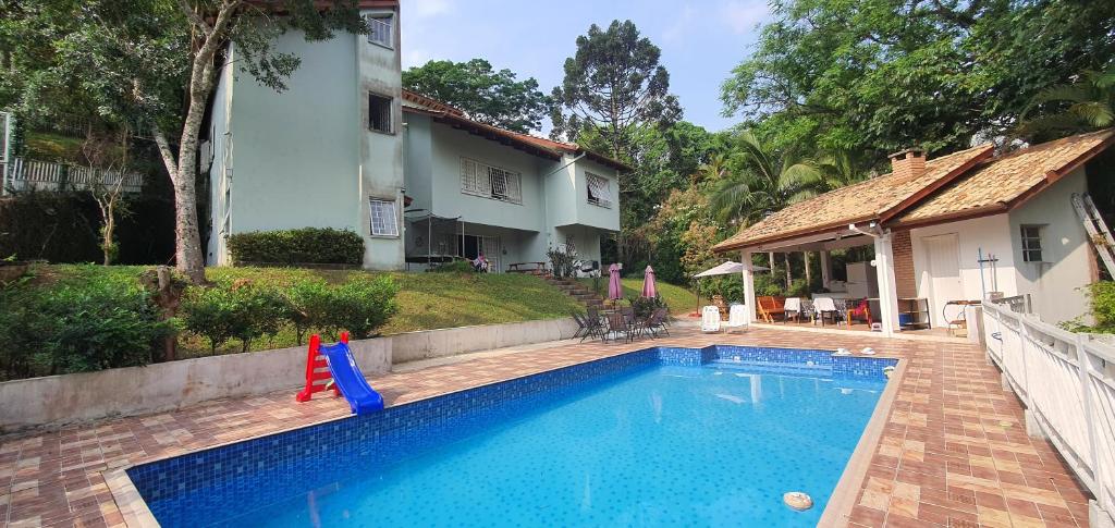 Casarão perto SP e Rodeio Cajamar - Piscina, Hidro e Lareira com Brinquedos em condomínio de Luxo photo 2