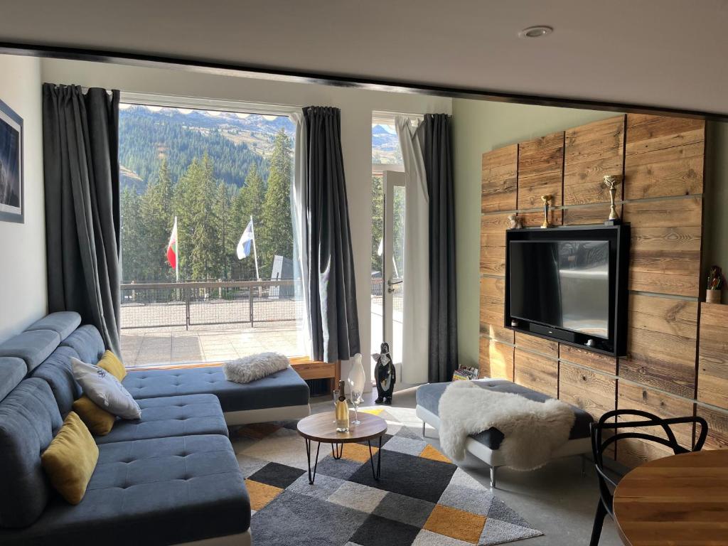 Flaine Forum H1 Cassiopée Mezzanine & Terrasse photo 3