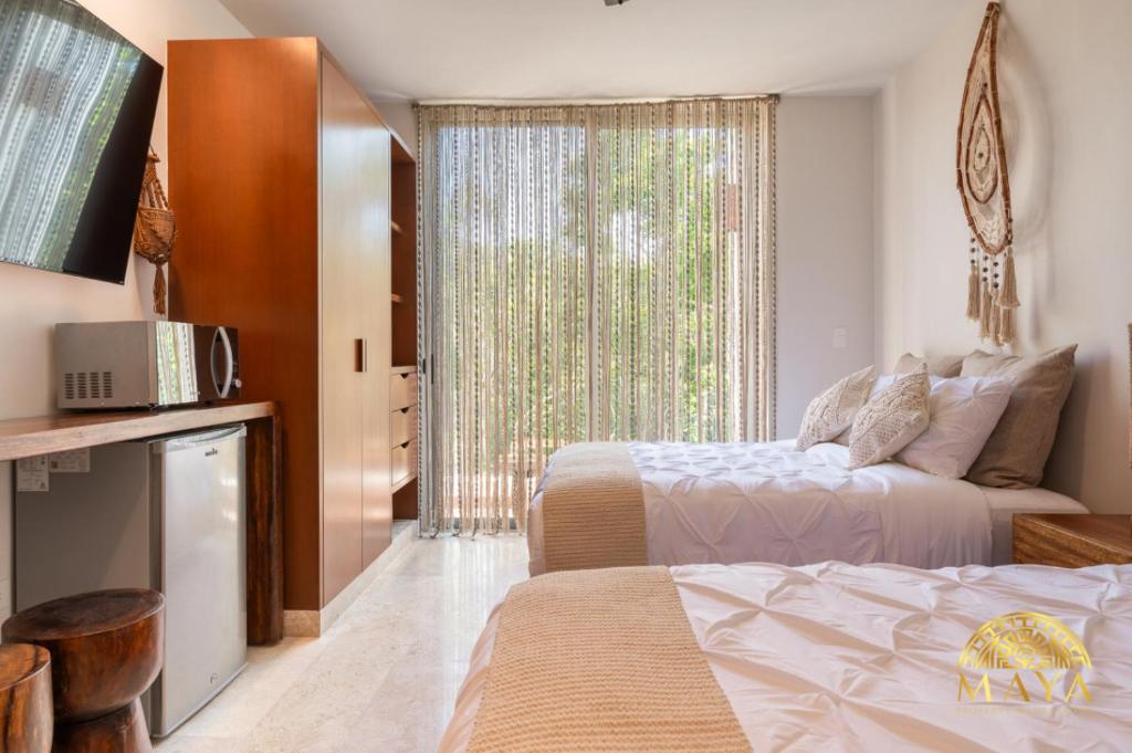 NHOA 302C Lux 1BR Condo Top Jungle View Aldea Zama, Tulum