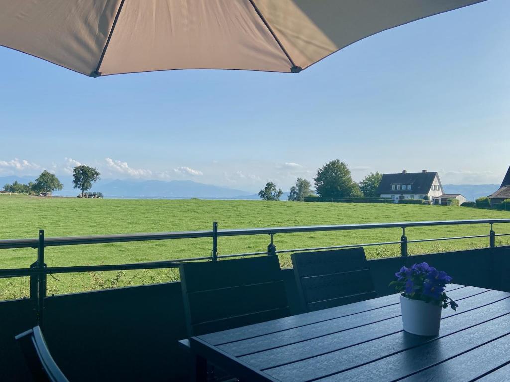 Ferienwohnung Seetraum - Hoch über dem See, großzügig mit großem Balkon photo 4