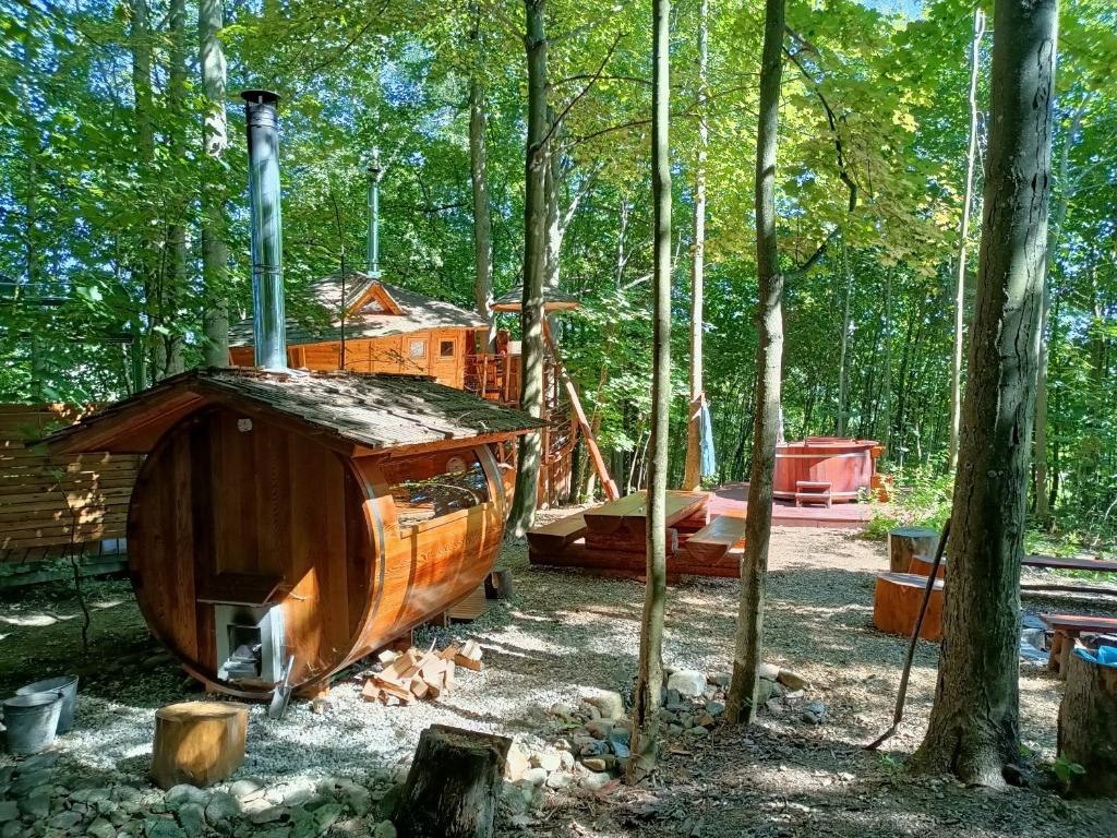 Treehous Sněžník s wellness photo 4