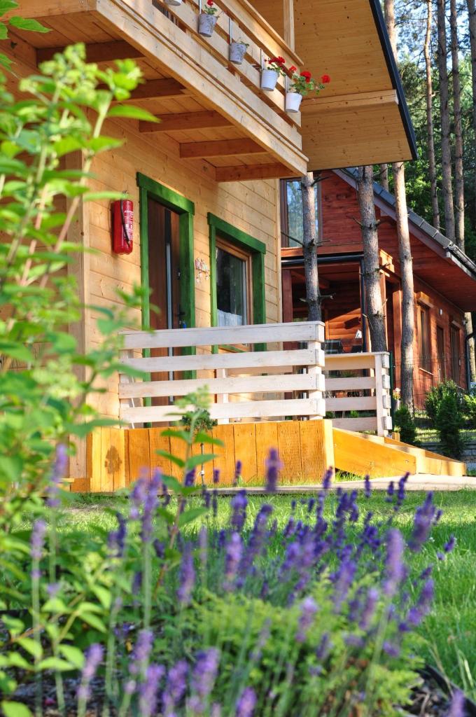 Domek letniskowy całoroczny zalew Chańcza Willa Leśny Czar balia sauna photo 4