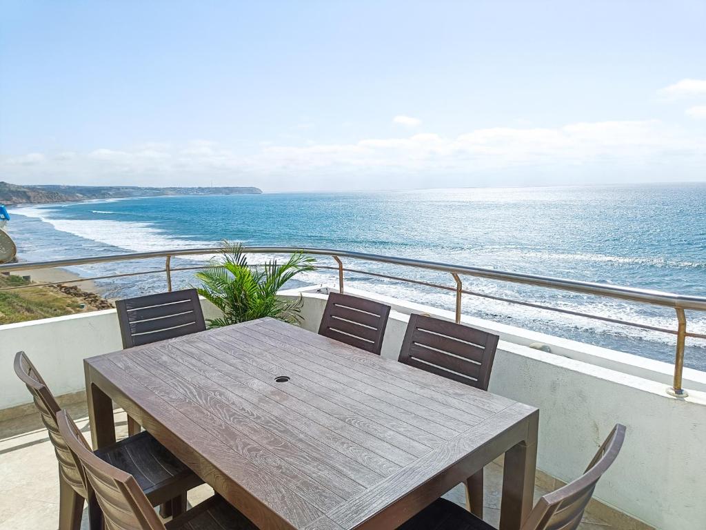 Panoramic View to the ocean Manta