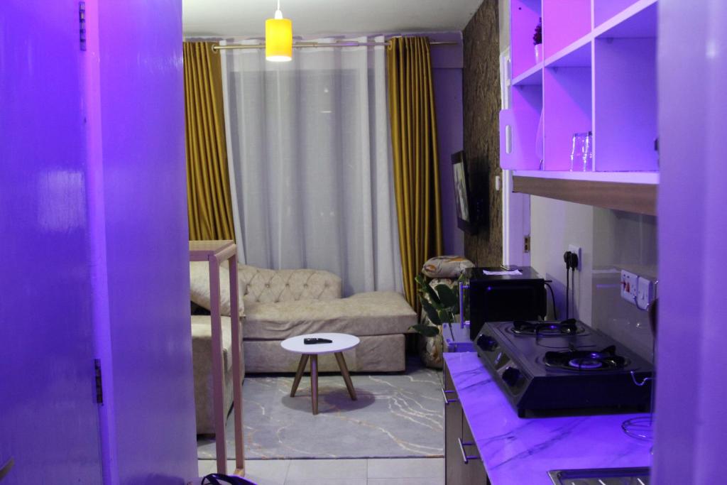Artsy Urban 1Br along Kiambu Road with a pool and scenic views