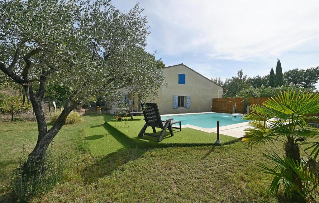 Beautiful Home In Mazan With 3 Bedrooms And Outdoor Swimming Pool