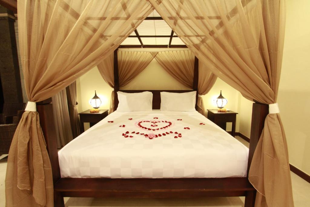 Двухместный (Номер Делюкс с видом на бассейн), Pekak Mangku Guest House