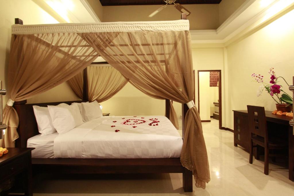 Двухместный (Номер Делюкс с видом на бассейн), Pekak Mangku Guest House