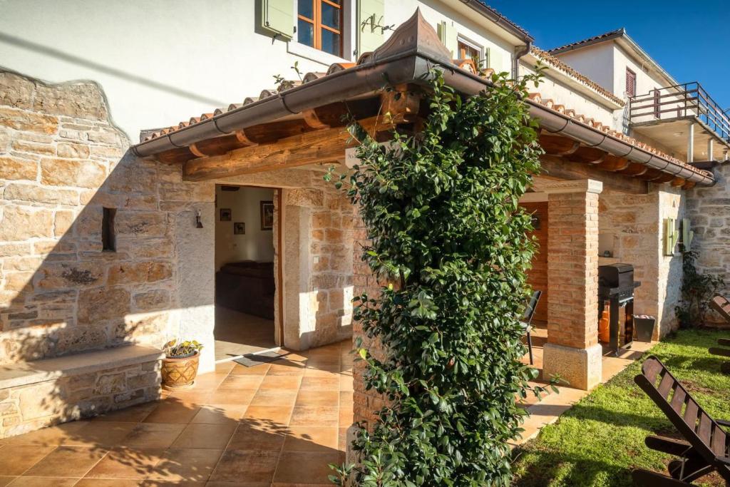 Rustic villa Banko with grill in Tinjan photo 1
