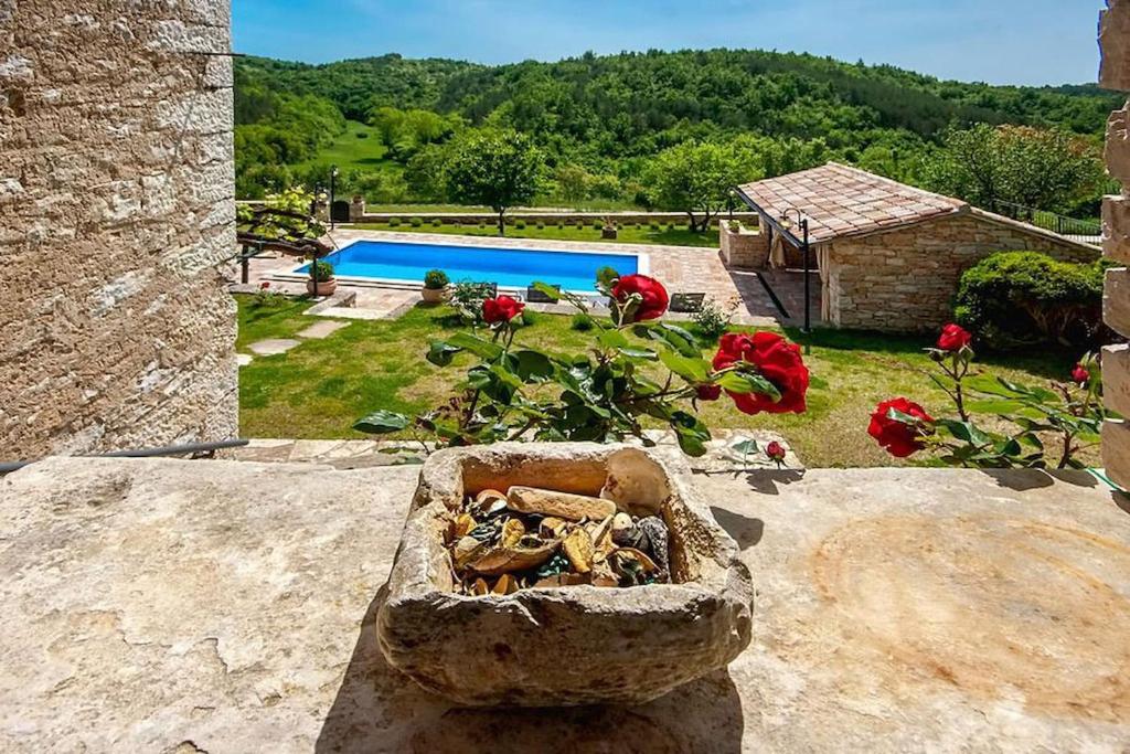 Rustic villa Casa Mazuli with pool in Groznjan photo 3