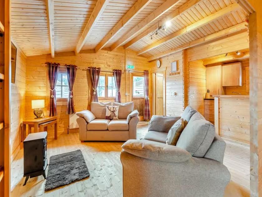 Lochinvar - Clydesdale Log Cabin with Hot Tub photo 2