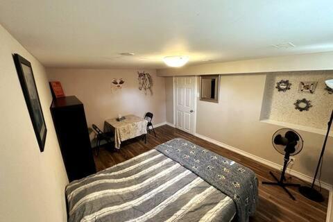 Private room at walkout basement