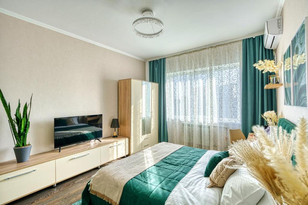 Green Boutique - квартира в изумрудных оттенках на Мынбаева photo 4