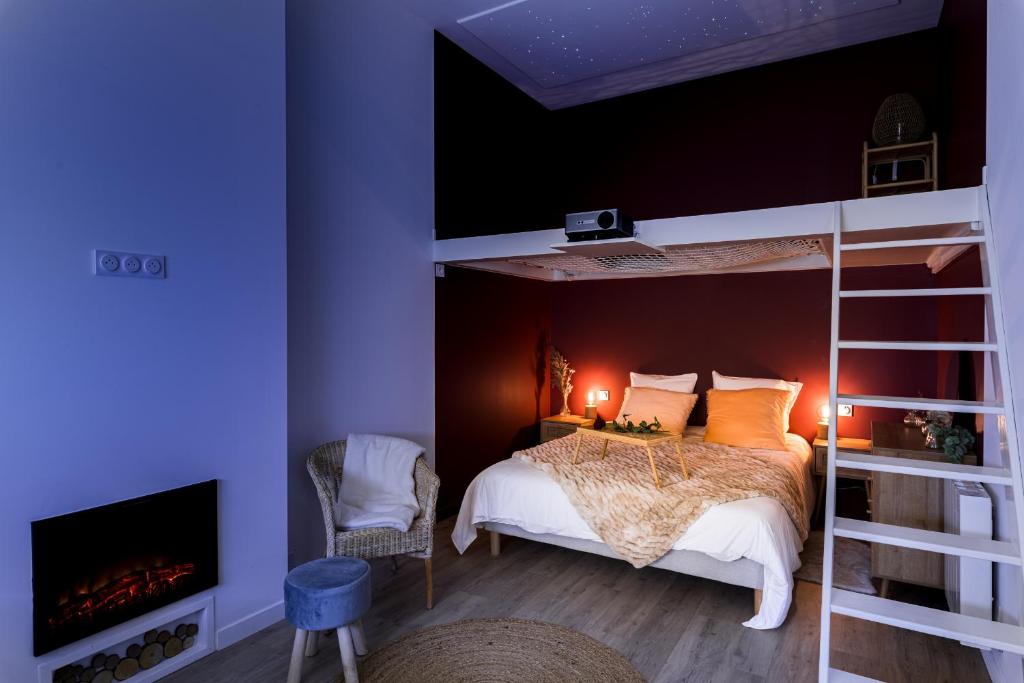 Suite Évasion Céleste à Saint-Étienne photo 2