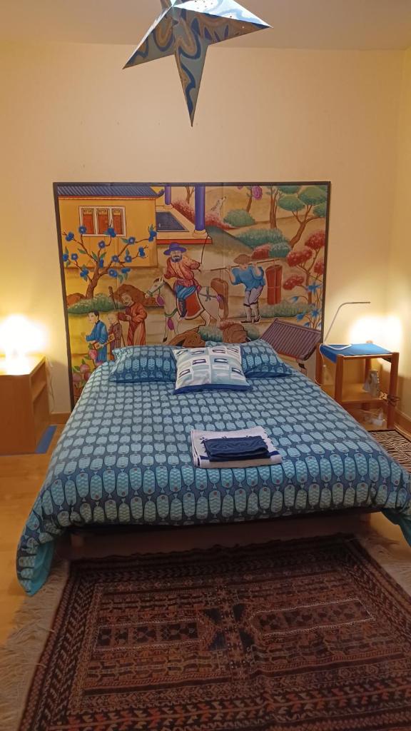 Chambre chez l'habitant en maison et jardin