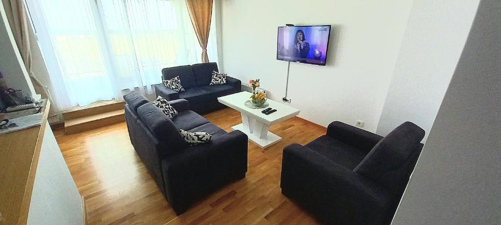 Penthouse Danube Exclusive, parking free, Wifi, 85m2