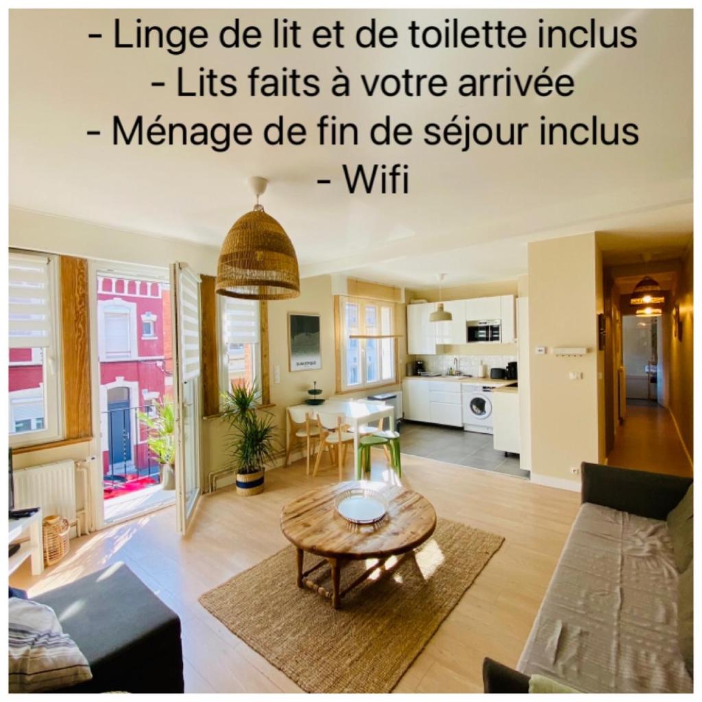 Appartement "Escapade à Malo"pour 4 à 6 personnes 5 mn de la plage photo 4