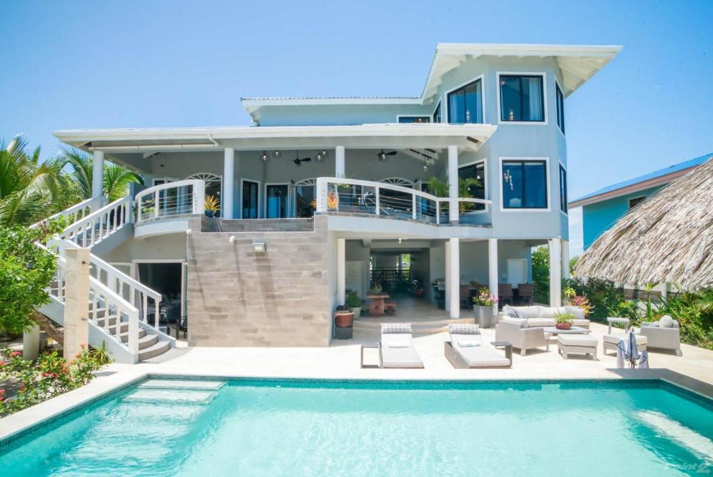Kairos Villa - Luxury Ocean Front - 4 Bedrooms with 2 Private Pools & Beach photo 1