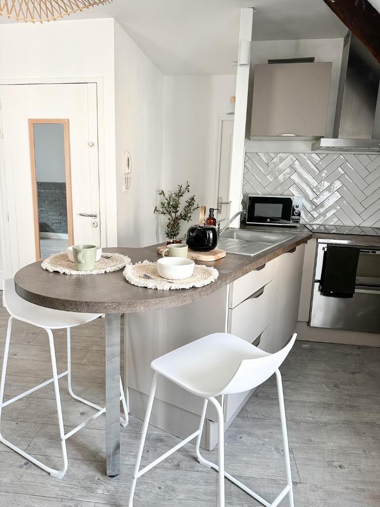 Charmant duplex en centre-ville photo 3