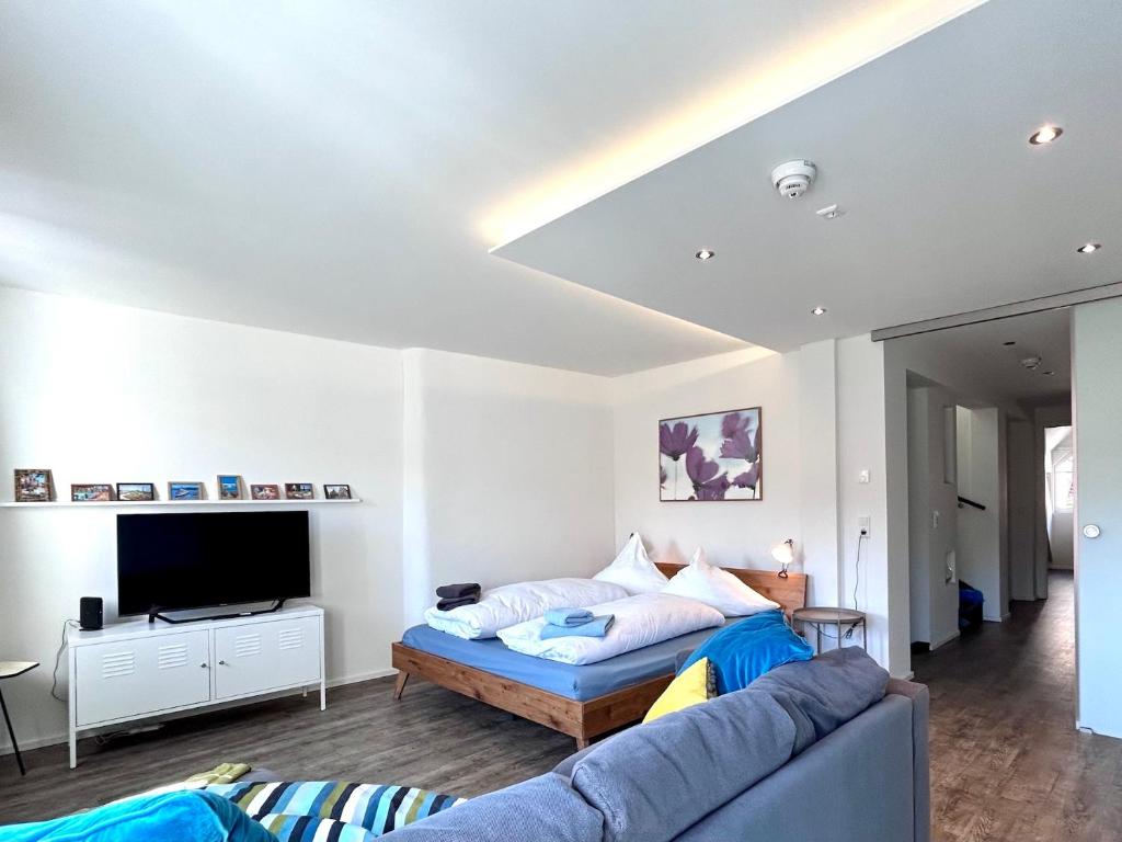 Ferienwohnung Fumi - Maisonette im sanierten Altbau mit großer Dachterrasse und Blick über die Insel photo 3