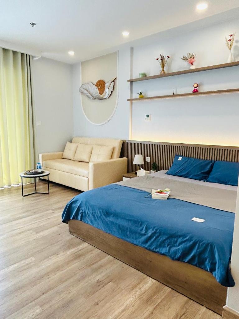 Thóc Ecopark blue home-1 bed room photo 3