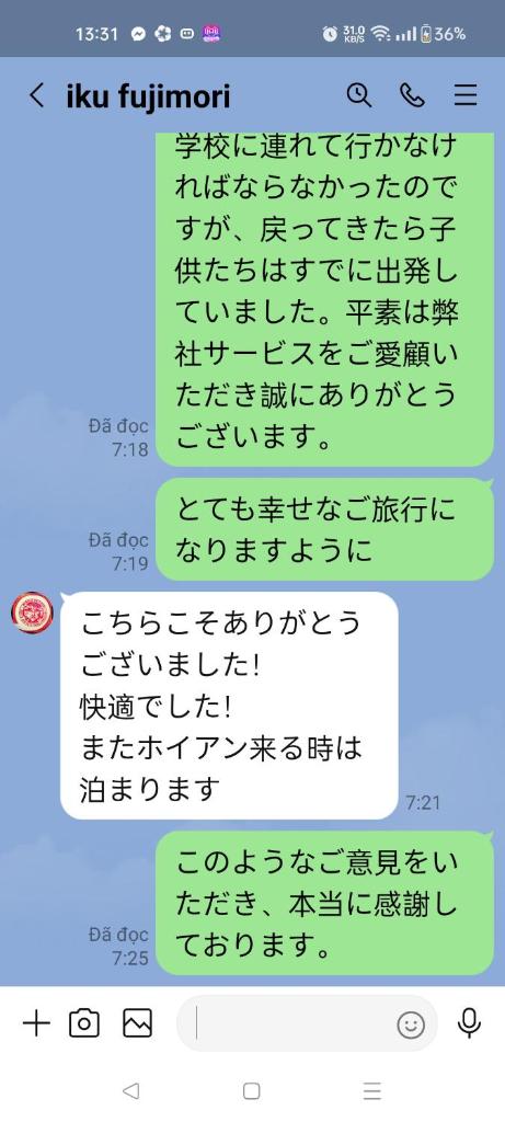 Golden Walls Homestay near the ancient town of Hoi An