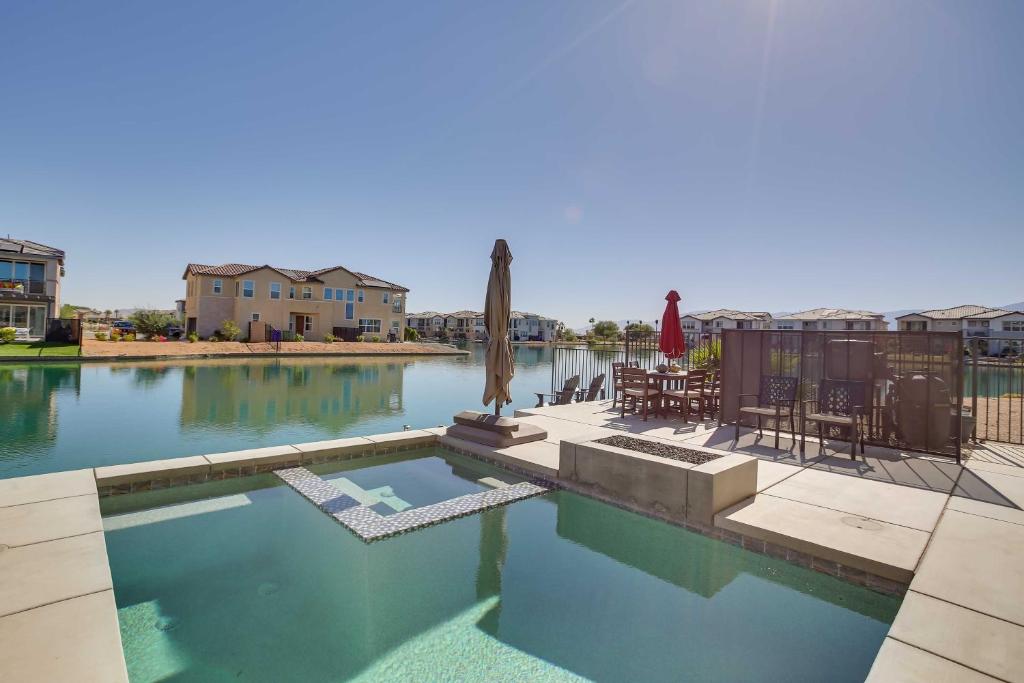Lakefront Getaway with Pool about Steps to Golf Courses!