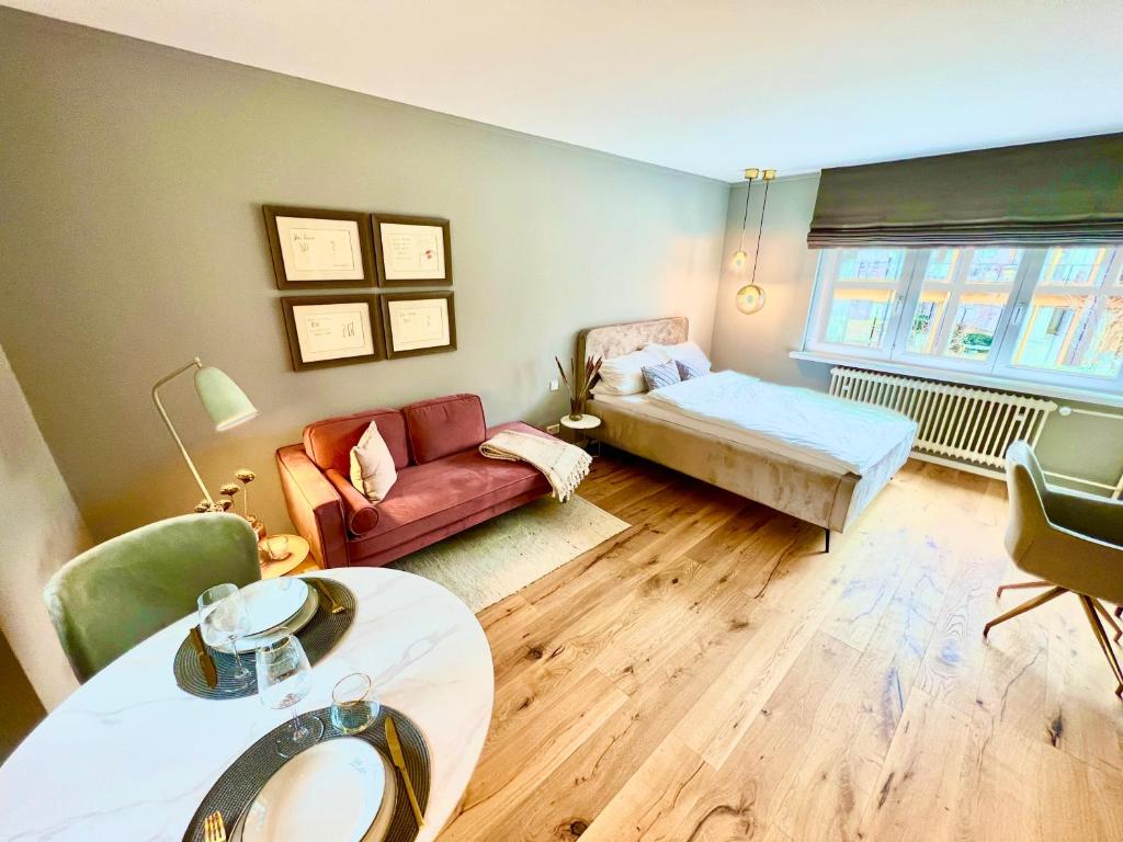 Premium Apartment an der Stadtmauer im OG photo 3