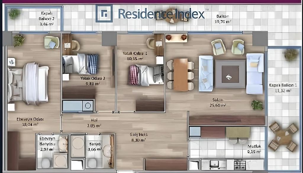 3+1Apartment, City View photo 1