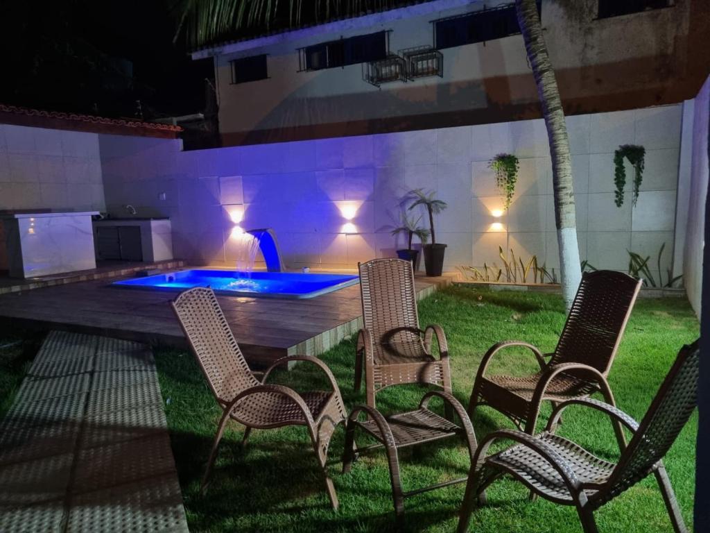 Casa com Piscina Forte Orange