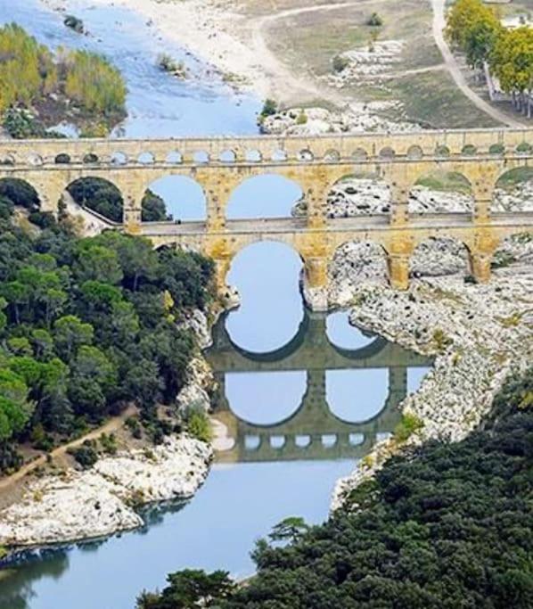 Proche uzes villa avec piscine et spa au calme photo 2