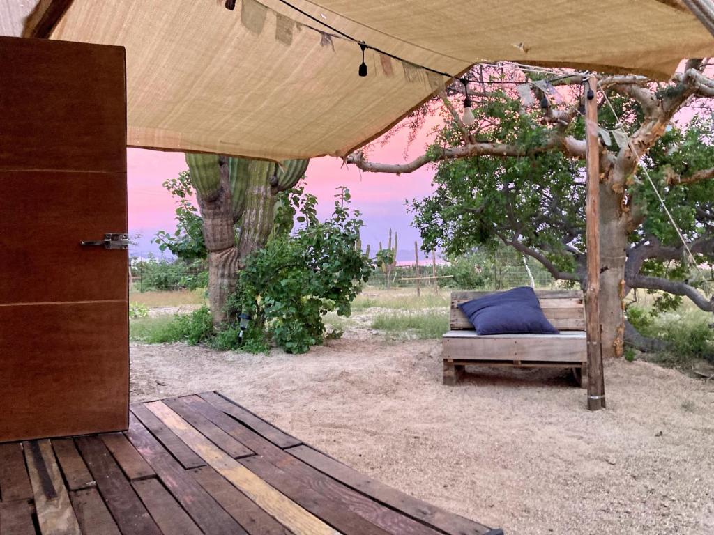 BCS BuenaOnda sea view bell tent photo 3