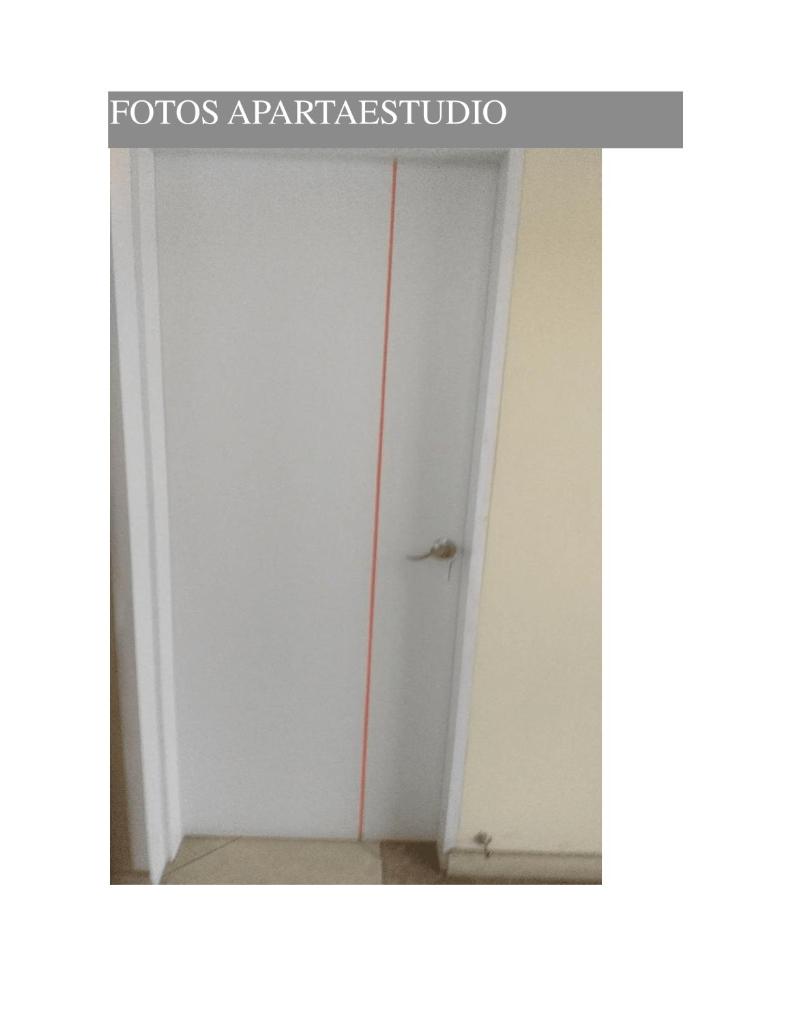 apartaestudio amoblado .cama doble, nochero, ,cocina, baño, patio, balcón 2 piso. Parqueo abierto.