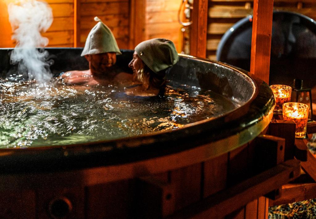 Dom Forest sauna jacuzzi balia Darłowo Darłówko Rusko